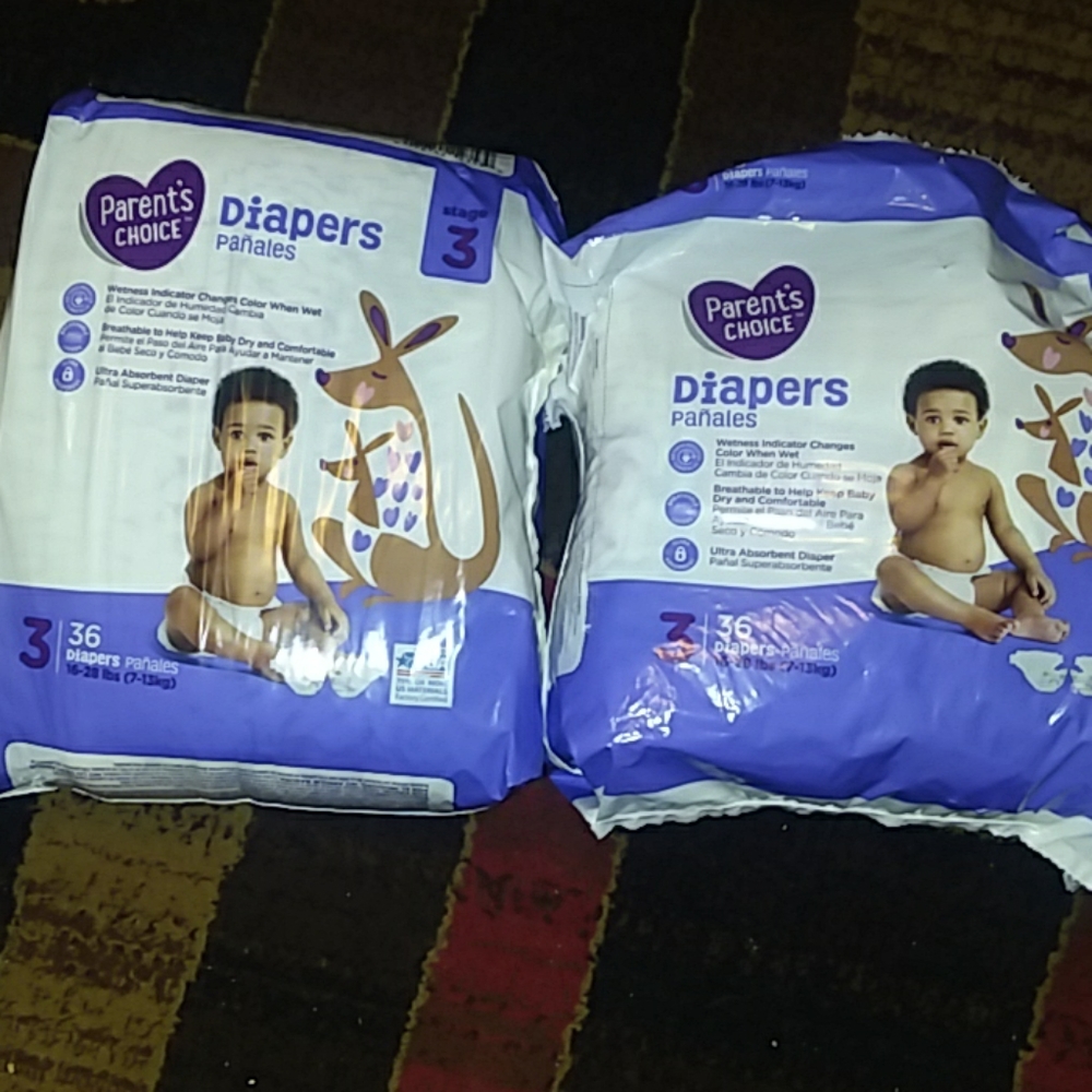 Size 3 diapers